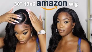 Watch Me Install This Affordable 30" Amazon Wig | Zahria Shantí