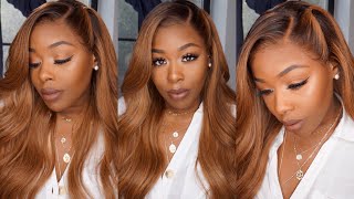 Summer Hair Goals  Black To Blonde Ombré 360 Lace Wig Pre- Bleached & Plucked Rpghairwig