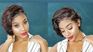 How To Cut 360 Lace Wig To Shorter Bob Style| Rpghair.Com