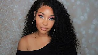 Gorgeous Affordable Deep Wave Wig Review| Ft. Eullair Hair