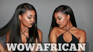 Wowafrican: Realistic 360 Lace Frontal Wig! Affordable Pre Plucked Wig | Pitts Twins