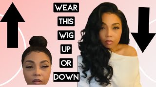 Akeely High Bun (Up & Down)  | Wig Review