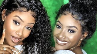 Best Customization |  Pre-Plucked Curly 360 Frontal Wig Ft. Rpghair