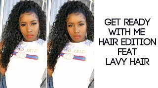 How To: Half Up Half Down Hairstyle With 360 Lace Wig Ft Lavy Hair