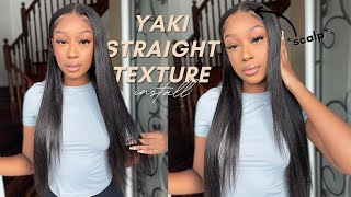 Detailed Tutorial To Melt The Lace Like A Pro! 360 Yaki Wig Install Ft. Omgherhair
