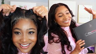 No Glue No Gel Needed! Super Easy Clean Hairline Hd Lace 13X6 Wig Install X Wowafrican