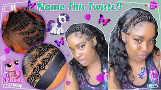 Flawless Hd Lace Wig Review!Bring Back 2003 Popcorn Twists Yay Or Nay? Ft. #Ulahair