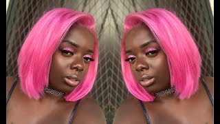 How To Dye A Synthetic Wig Ft. Sensationnel What Lace? Chrissy | Watercolor Method