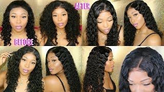 Get Into This Gorgeous Deep Curly 360 Lace Frontal Wig | Glueless Wig | Rpghair