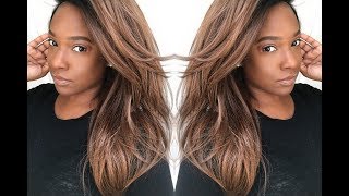 Brown Sugar Frontal Lace Wig Bsf01| Wig Review | Sams Beauty