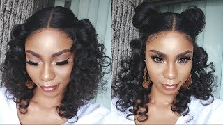 How To: Glueless 360 Install + Voluminous Curl Ft. Ishow Hair On Aliexpress
