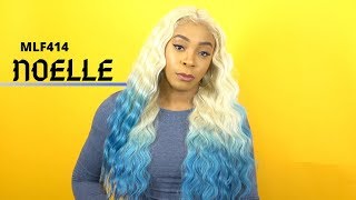 Bobbi Boss Synthetic Hair 360 13X4 Glueless Frontal Lace Wig - Mlf414 Noelle --/Wigtypes.Com