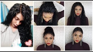 How To Style 360 Lace Wig Ft. Chinalacewig