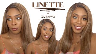 Outre Perfect Hairline Synthetic Hd Lace Wig - Linette (13X4 Lace Frontal) +Giveaway --/Wigtypes.Com