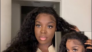 Watch Me Melt My Lace Front Wig And Install Ft. Yolissa Hair