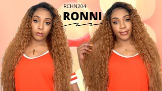 Mane Concept Red Carpet Synthetic Hair Hd Natural Hairline Lace Wig - Rchn204 Ronni --/Wigtypes.Com