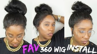 How I Slay My 360 Frontal Wig | Baby Hairs & Edges Laid | Omgherhair.Com