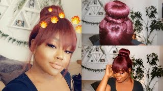 How To: Easy Donut/Sock Bun Tutorial Using A $24 Wig! + Free Wig!