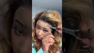 $70 Human Hair Blend Wig Install | Outre Maximina Synthetic Lace Frontal Wig