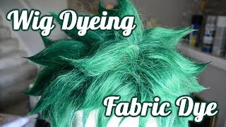 Wig Dyeing | Fabric Dye