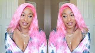 Affordable 613 Lace Front Wig| Blonde To Pink| Ft. Omgqueen