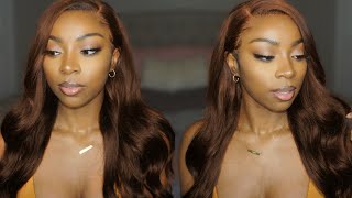 You Need This Chocolate Brown Wig (Color #4) | Pre-Plucked, Pre-Bleached | Westkiss Hair