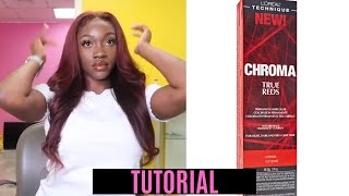 From Black To Burgundy 99J | Styling Wig + Color Tutorial | Divineextensionss