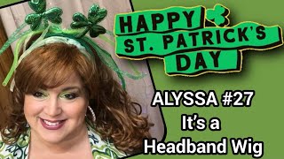 Going Ginger Red For St. Patty'S Day  Alyssa A Headband Wig From Paula Young + Danielle Wig #27