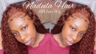 Ginger Hair Color | Watch Me Color + Install This Amazon Hd Lace Wig | Ft. Nadula Hair