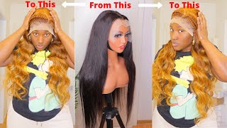 How To Bleach Hair/ How To Bleach Wig/ How To Colour Hair Bundles/ Beginner  Friendly