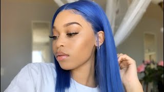 How I Dyed My Blonde Wig Blue ?!  (2020 Easy Tutorial) 丨Ft.Niawigs
