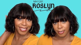 Bobbi Boss 100% Human Hair Wig - Mh1281 Roslyn --/Wigtypes.Com