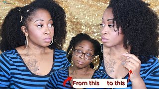 Must-Have Amazon Kinky Curly 4A/4B Natural Hair Clip Ins