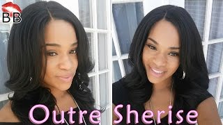 Outre Sherise Lace Front Wig | Color #2 | Perfect Work Wig Slay!