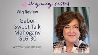 Gabor Sweet Talk In The Color Mahogany Gl6-30 - Curly Wig Review