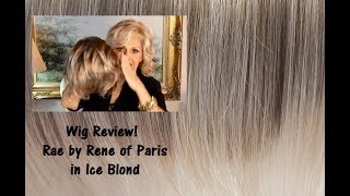 Wig Review:  Rae By Rene Of Paris In Ice Blond