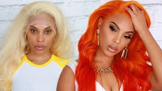 From Blonde To Ginger Red  | Watch Me Slay This Wig |Grwm