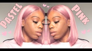 How To Dye A Synthetic Wig Pink | Affordable Amazon Wig
