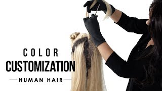 How-To: Color Customize Rn Human Hair Wig - Human Hair Care