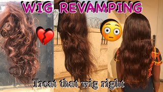How To Revamp Your Wigs||With Fedo||Do’S & Don’T #Wigs #Wigrepair #Wigrevamp