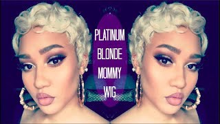 Platinum Blonde Mommy Wig| Samsbeauty.Com