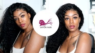 Omg This Water Wave 180 Density 360 Frontal Wig Application By Eayon Hair!