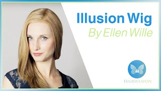 Illusion Wig | Lace Front Wig By Ellen Wille | Hairweavon.Com | Colour Ginger Blonde Mix