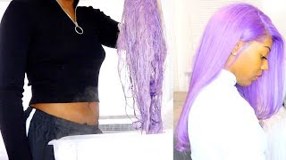 Dye Hair In Seconds With Watercolor Method!!!  Ft. Wowafrican // I'M So Shook