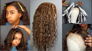 How To: Blonde Highlights!!! Easy And Quick! | Mslula Hair | Wig Install