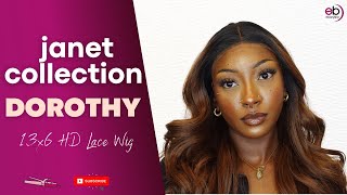 Janet Collection Premium Synthetic Hd Lace Wig "Dorothy"  | Ebonyline.Com