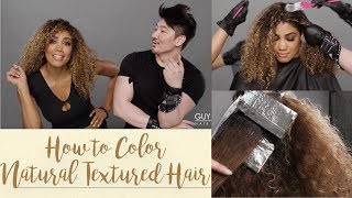 How To Color Natural Textured Hair