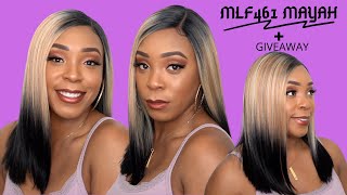 Bobbi Boss Synthetic Hair Lace Front Wig - Mlf461 Mayah +Giveaway --/Wigtypes.Com