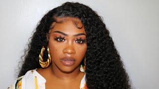 Unice Hair Start To Finish Curly Wig Styling & Application