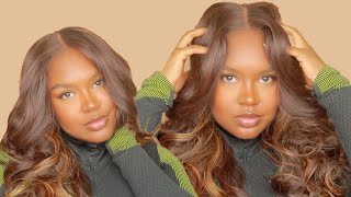 Sensationnel Cloud 9 "Solana" | Affordable Synthetic Wig | Perfect Hair Color For Fall | W